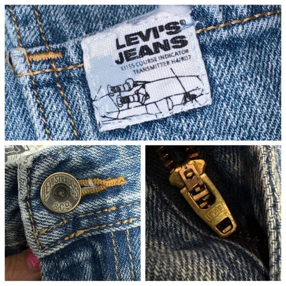 Levi’s grunge skate denim shorts size 18 - Picture 2 of 9